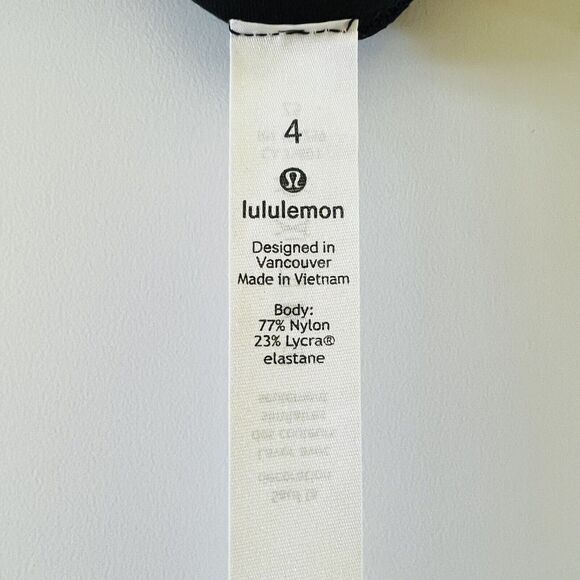 LULULEMON ATHLETICA Black Power Within SHR Pant 28" Leggings - US 4 - Picture 6 of 7